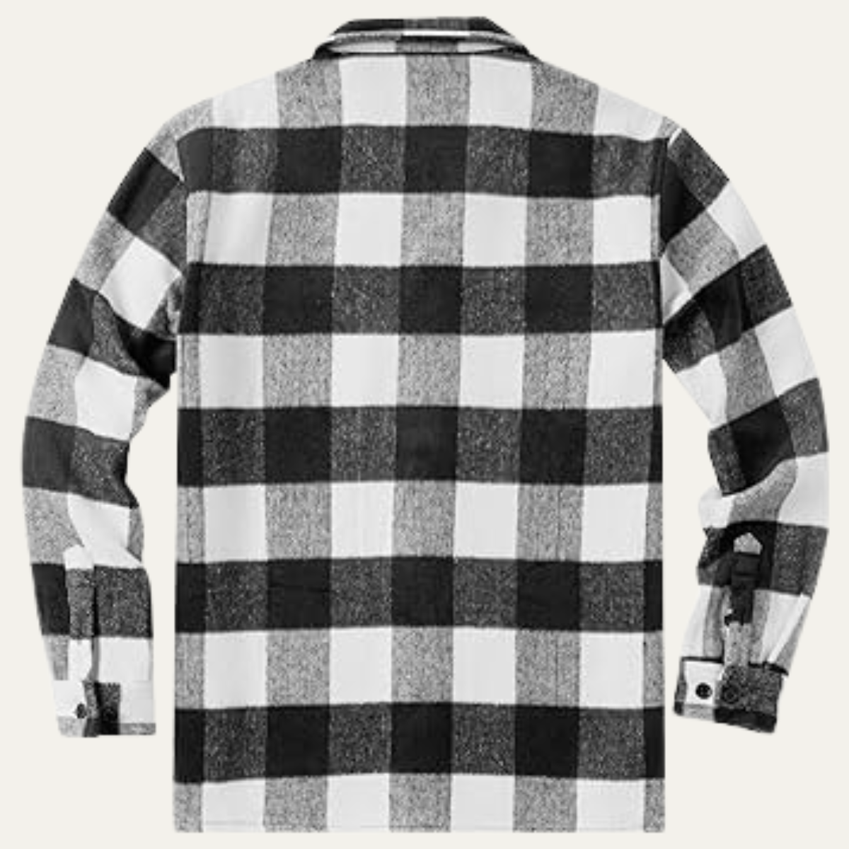 Cozy Mens Plaid Fleece Jacket with Pockets