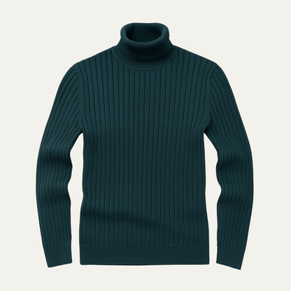 Classic Men's Thick Cable Knit Sweater - OutfitLondon