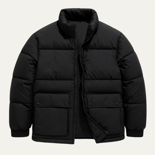 Warm Men's Puffer Down Winter Coat - OutfitLondon
