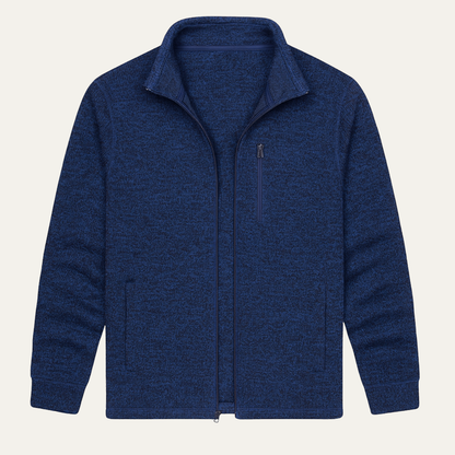 Warm Men's Full Zip Fleece Outdoor Jacket - OutfitLondon