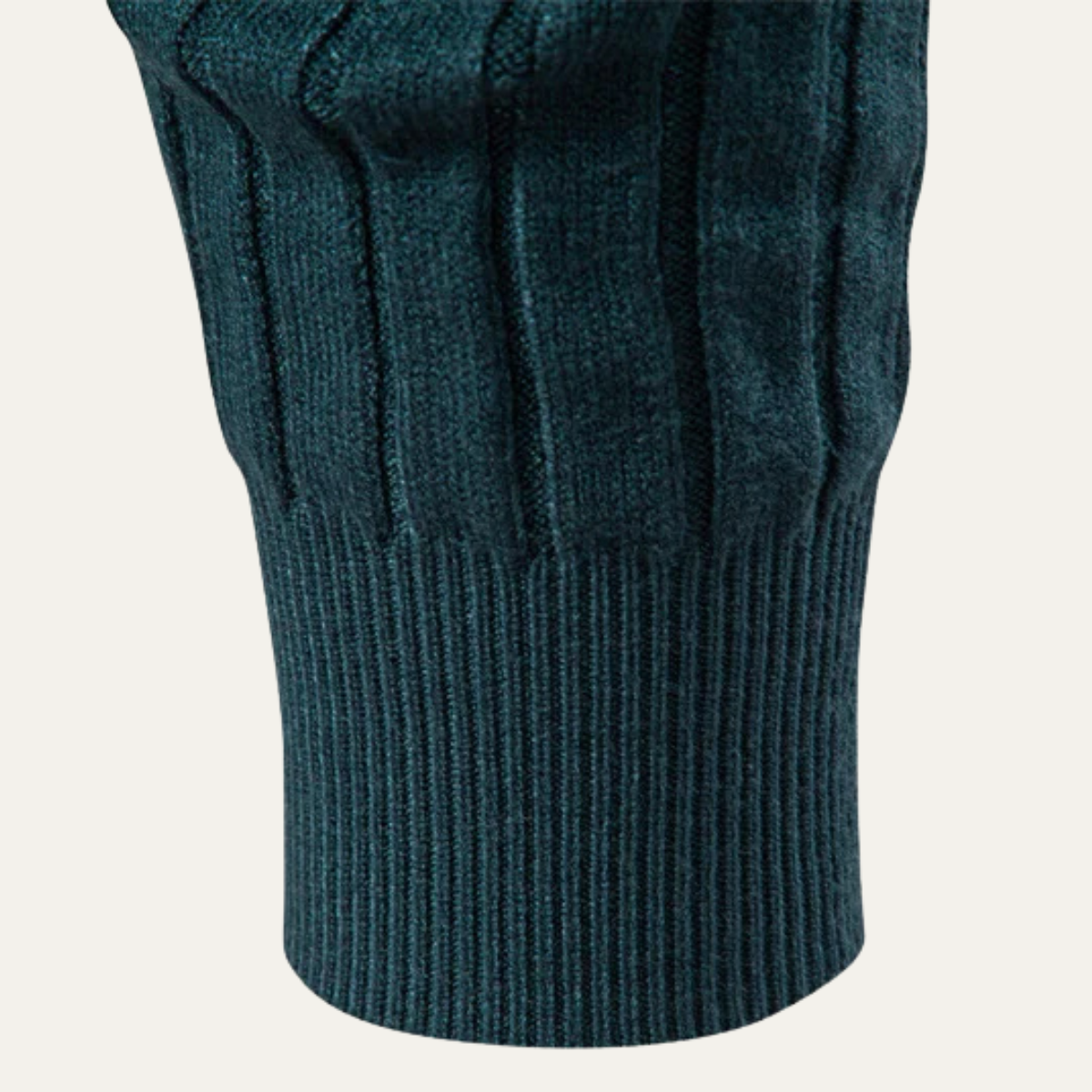 Classic Men's Thick Cable Knit Sweater
