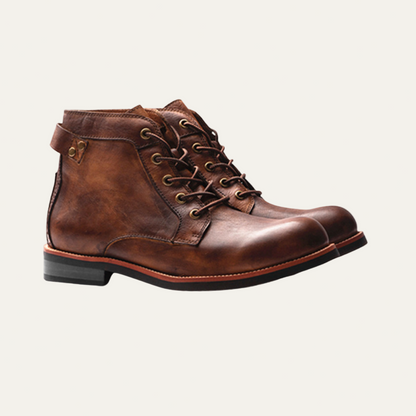 Men's Genuine Brown Ankle Boots