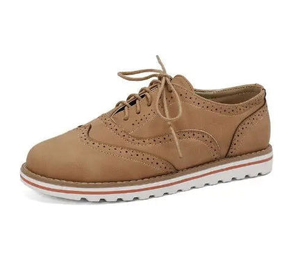 Classic Lace Up Leather Sneakers