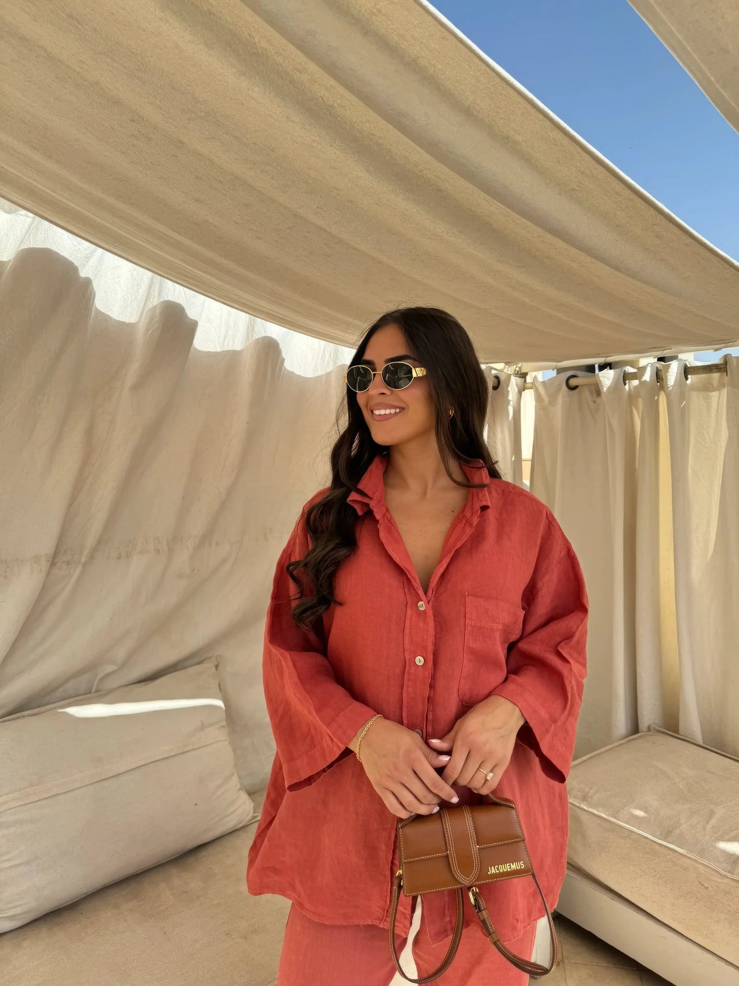 Grace Set | Two-Piece Relaxed Shirt and Trousers Set