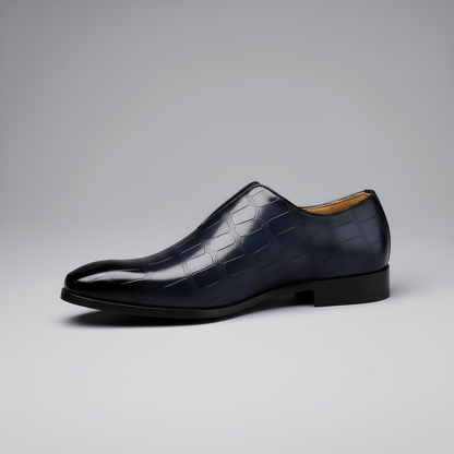 Classic Leather Slip On Dress Shoes