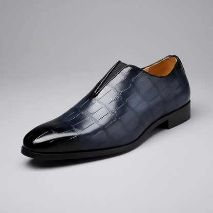 Classic Leather Slip On Dress Shoes