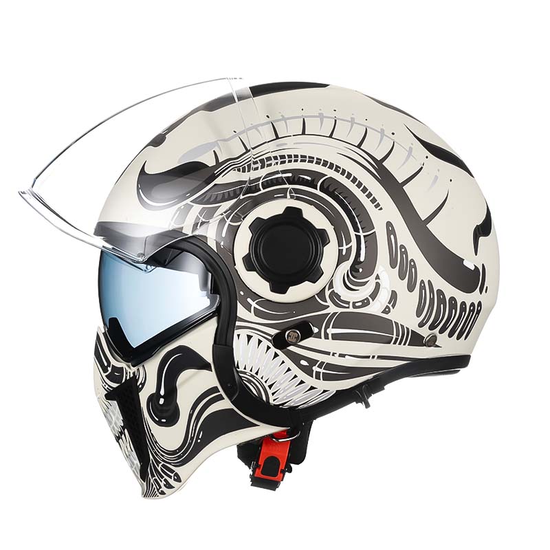 Protective Double Visor Full Face Bike Helmet