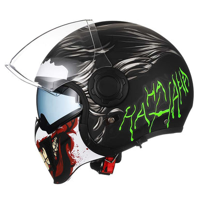 Protective Double Visor Full Face Bike Helmet