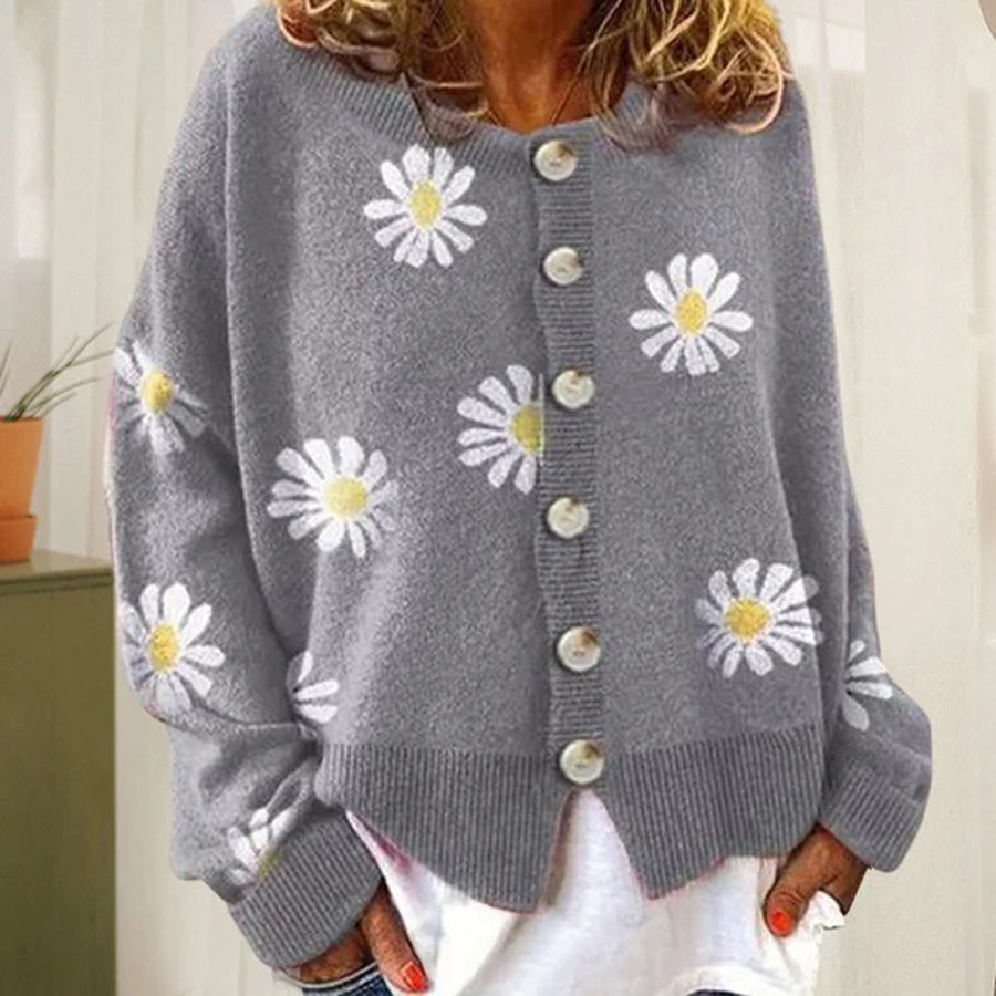 Soft Cream Ladies Open Cardigan Sweater