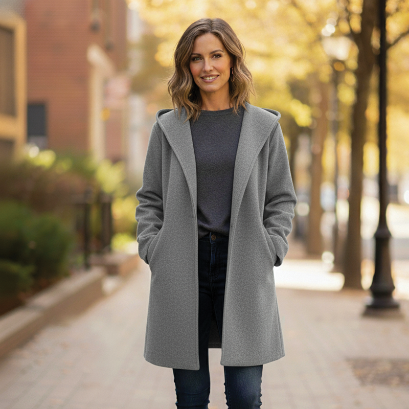 Women's Oversized Wool Blend Coat