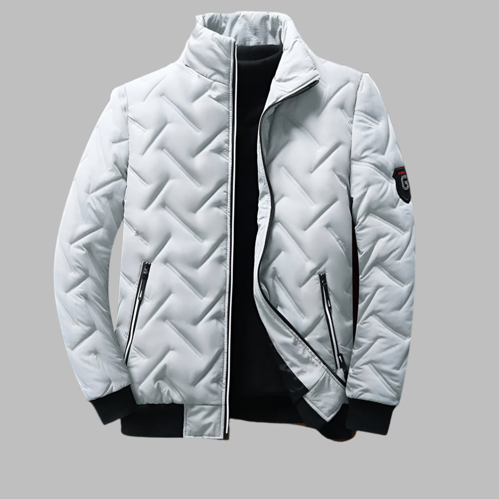 Waterproof Men's Zip Up Wind Jacket