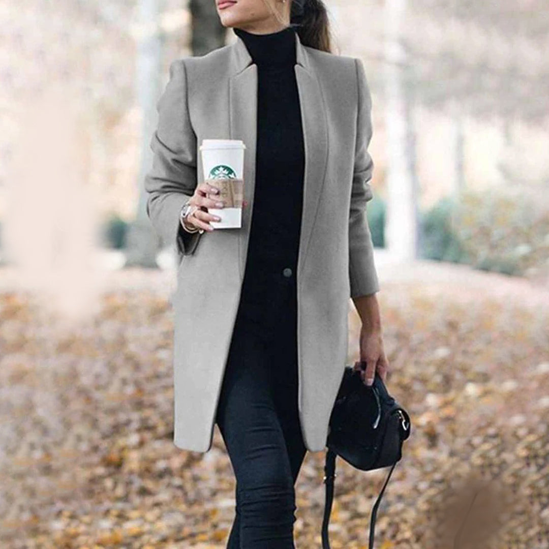 Classic Women's Long Waterproof Coat