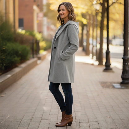 Women's Oversized Wool Blend Coat