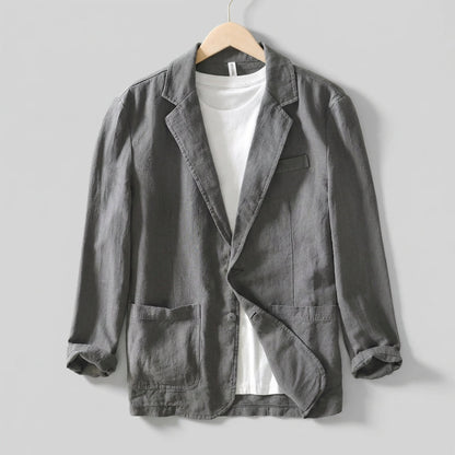 Classic Fit Collared Jacket