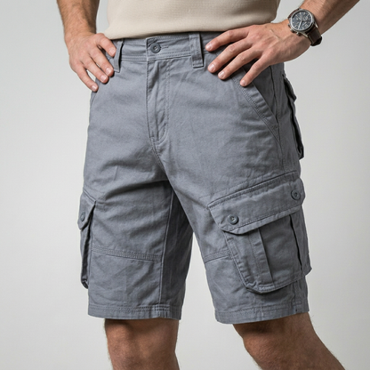 Comfortable Casual Knee Length Cargo Shorts