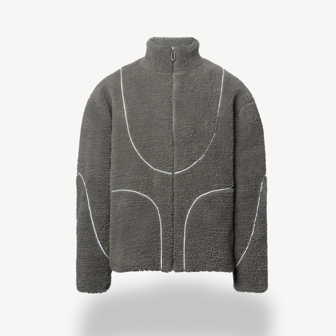 Warm Fleece Hooded Sherpa Jacket