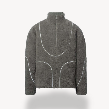 Warm Fleece Hooded Sherpa Jacket