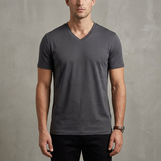 Classic Crew Neck Tee Shirt | Simple Everyday T-Shirt - OutfitLondon