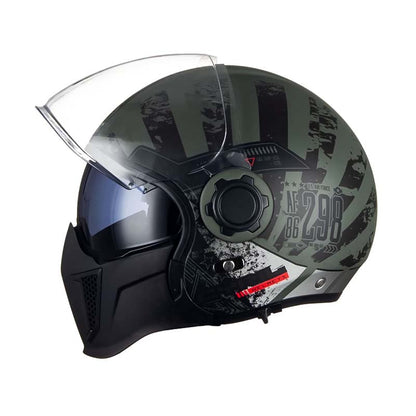 Protective Double Visor Full Face Bike Helmet