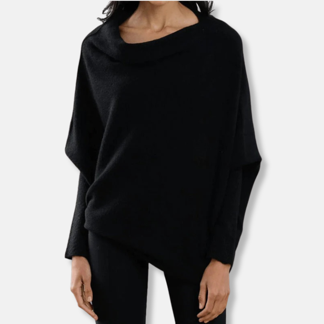 Comfy Women's Long Sleeve Oversized Knit Top
