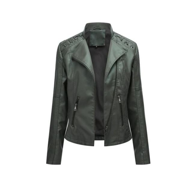 Soft Sheepskin Biker Jacket