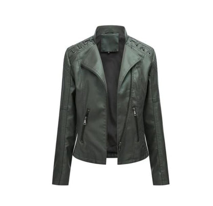 Soft Sheepskin Biker Jacket
