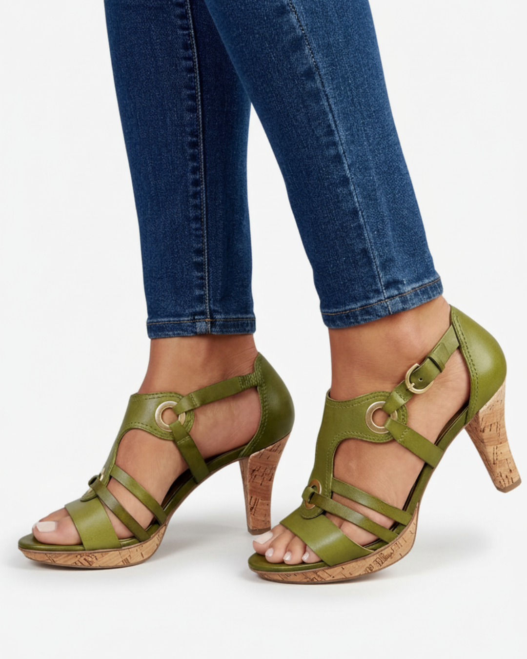 Comfortable Ankle Strap Open Toe Sandals for Women
