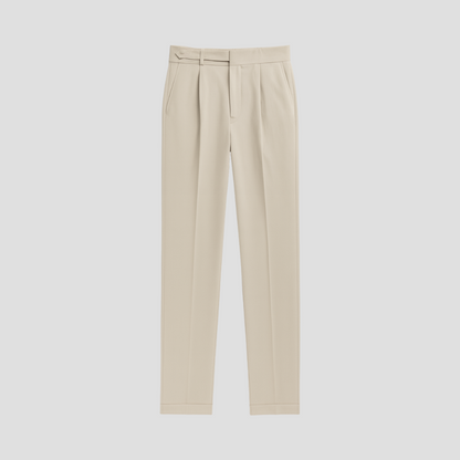 Slim Fit Formal Crop Pants for Men