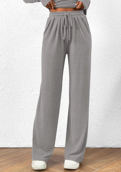 Comfy Tee and Loose Fit Pants Outfit Set