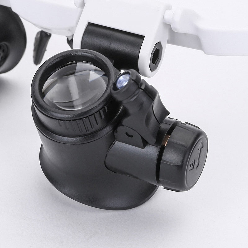 LED Lighted Magnifying Glasses with 3X Zoom