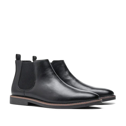 Waterproof Elastic Side Chelsea Boots