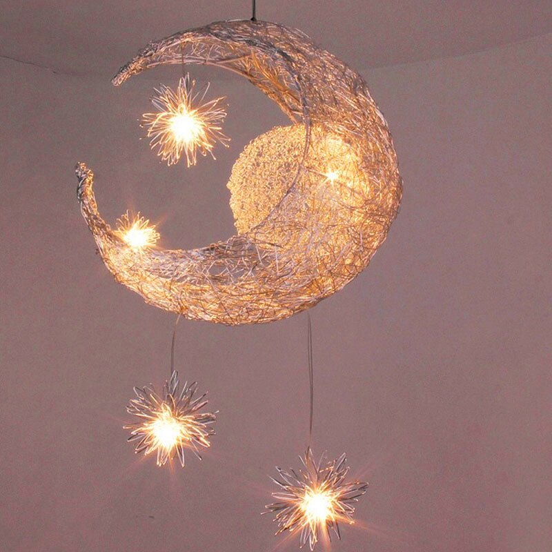 Beautiful LED Star Hanging Ceiling Light - OutfitLondon