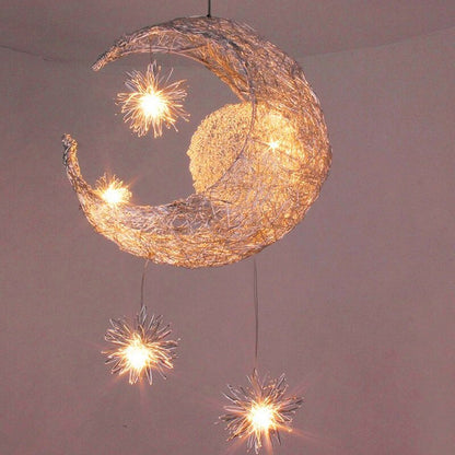 Beautiful LED Star Hanging Ceiling Light - OutfitLondon