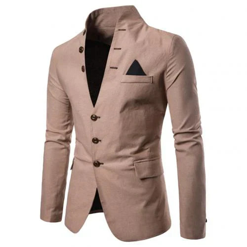 Relaxed Fit Fall Coat for Men