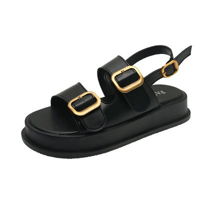 Women's Soft Double Strap Summer Sandals