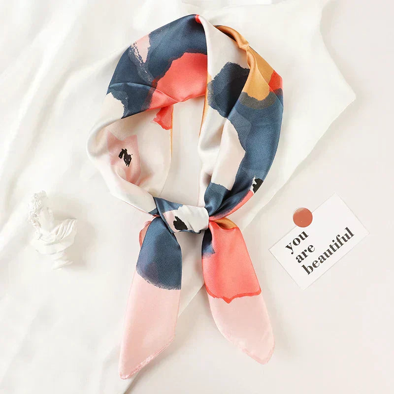 Warm Plaid Women's Scarf Neck Wrap Accessory