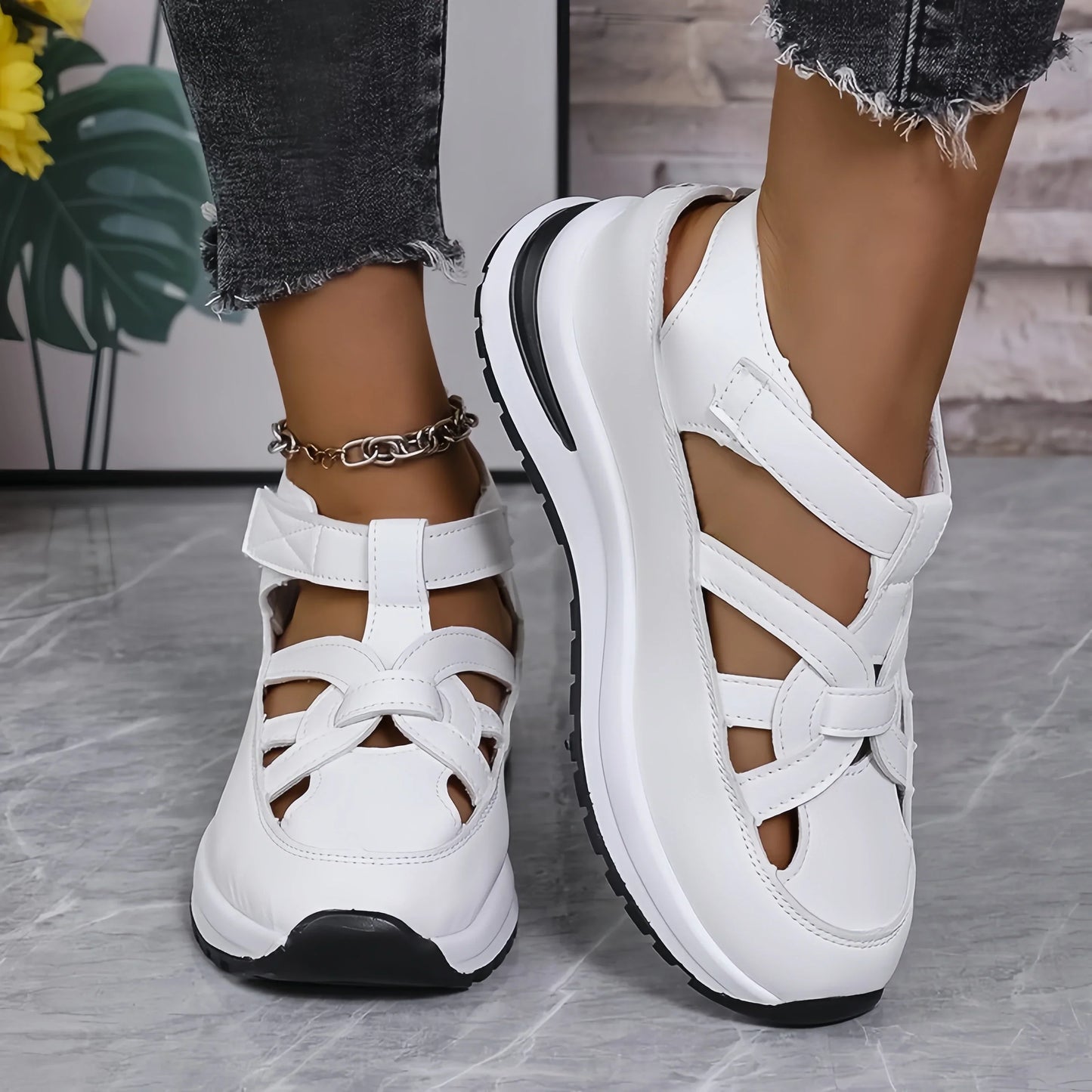 Elegant Ankle Strap Summer Heel Sandals - OutfitLondon