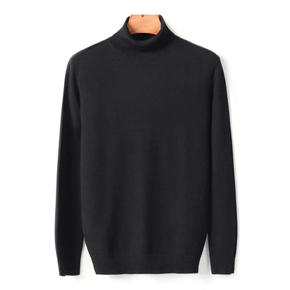 Textured Crew Neck Sweater Men