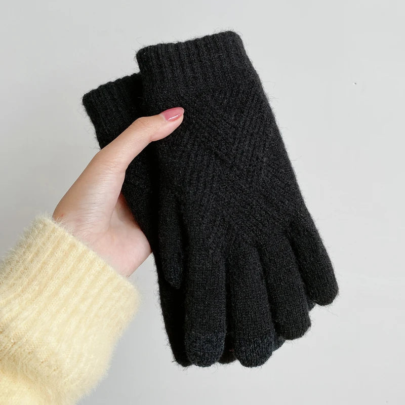 Cashmere Knit Gloves