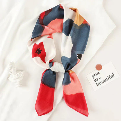 Warm Plaid Women's Scarf Neck Wrap Accessory