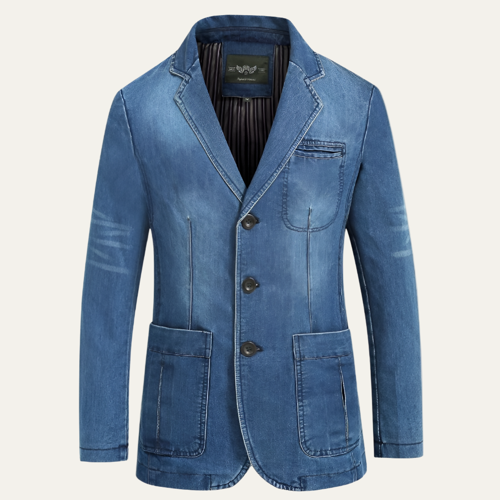 Men's Classic Relaxed Fit Denim Jacket