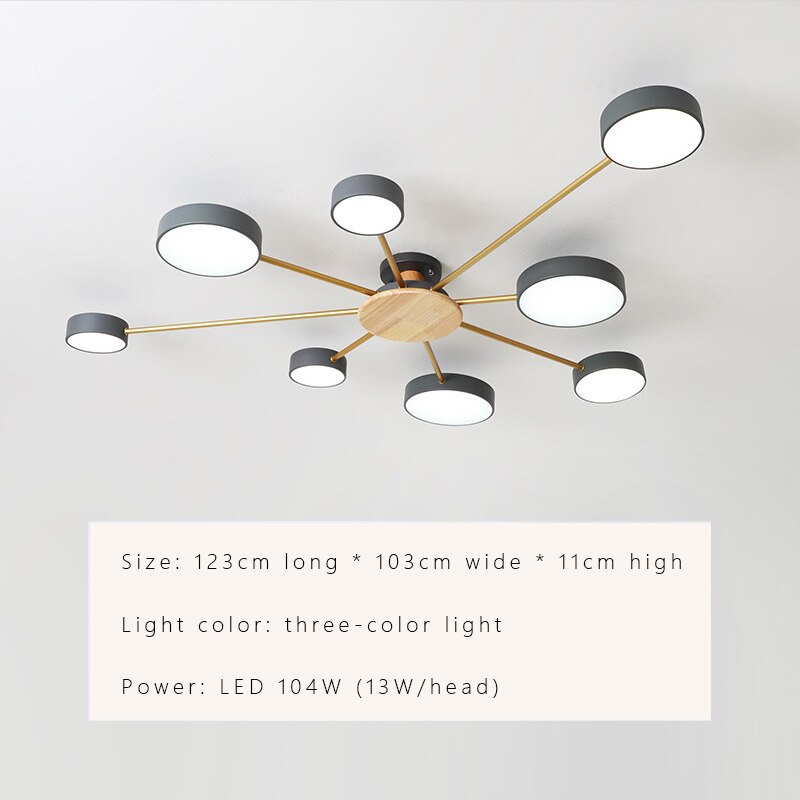 Contemporary Slim LED Hanging Light