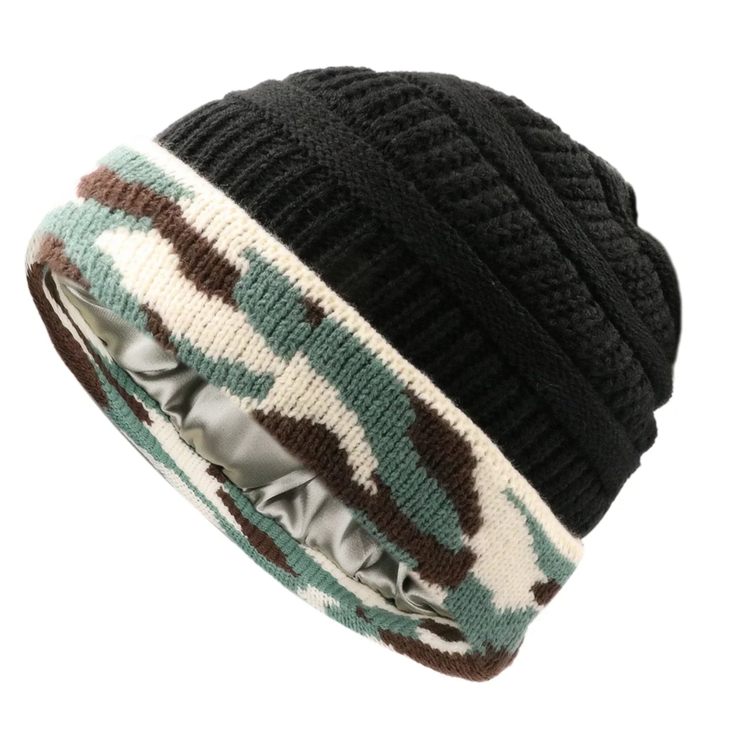 Cozy Ladies Warm Cable Beanie Hat