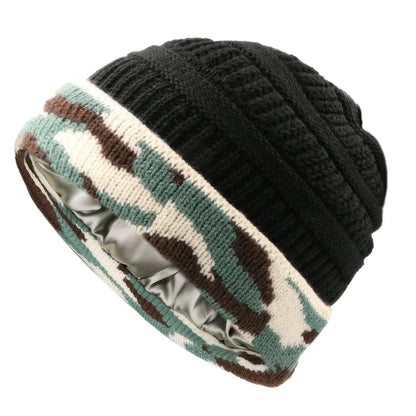 Cozy Ladies Warm Cable Beanie Hat