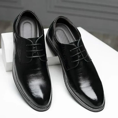 Men's Classic Formal Leather Lace Up Work Shoes