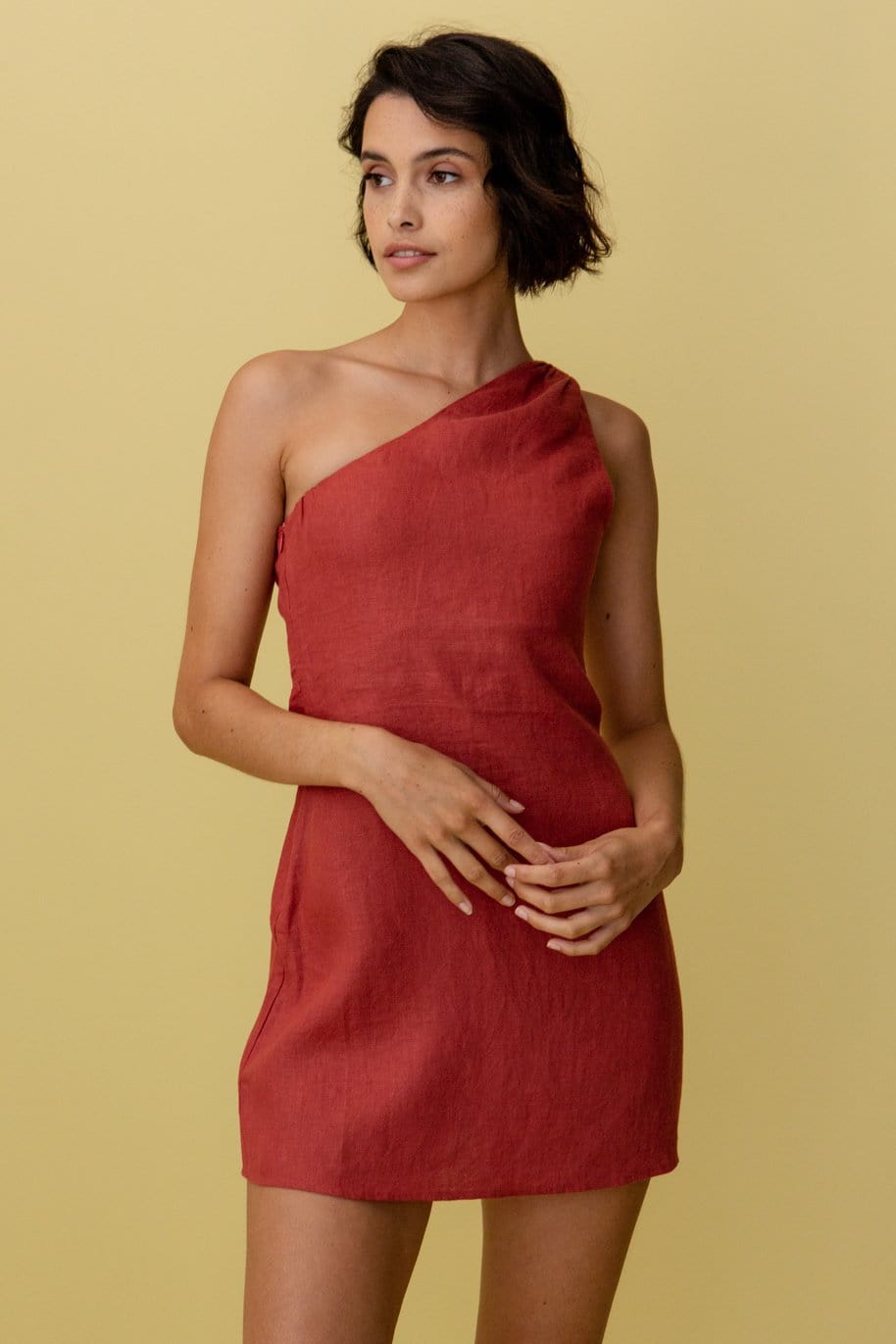 Casual Summer Mini Dress for Ladies