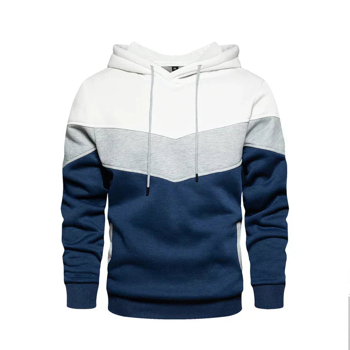 Men's Classic Striped Crew Neck Sweatshirt