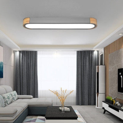 Natural Wooden Drop Light - OutfitLondon