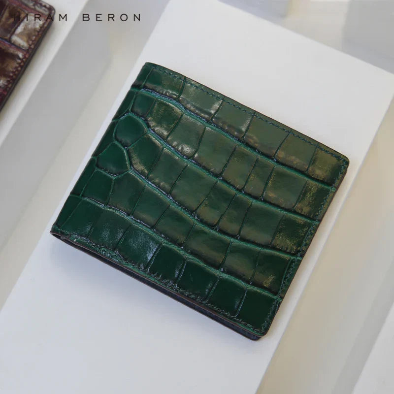 Genuine Leather Fold Money Wallet - OutfitLondon