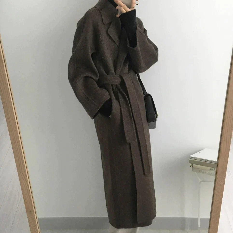 Cozy Long Down Women's Winter Coat